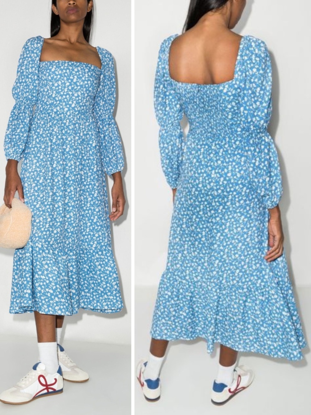 NEW Reformation Mica Dress Marie 2 - Picture 7 of 17